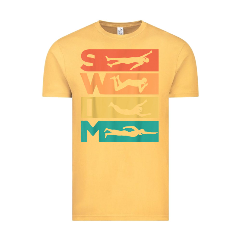 Retro Vintage Swimming Gift For Swimmers T Shirt Vintage Tee by FloraArt | Teevron