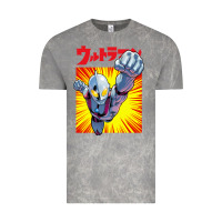 Cloud Rock ultraman exclusive yellow Vintage Tee - FloraArt