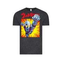 Vintage Black ultraman exclusive yellow Vintage Tee - FloraArt