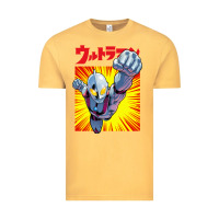 Vintage Mustard ultraman exclusive yellow Vintage Tee - FloraArt