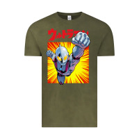 Vintage Olive ultraman exclusive yellow Vintage Tee - FloraArt