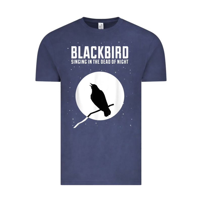 Blackbird Singing In The Dead Of Night T Shirt Vintage Tee by FloraArt | Teevron
