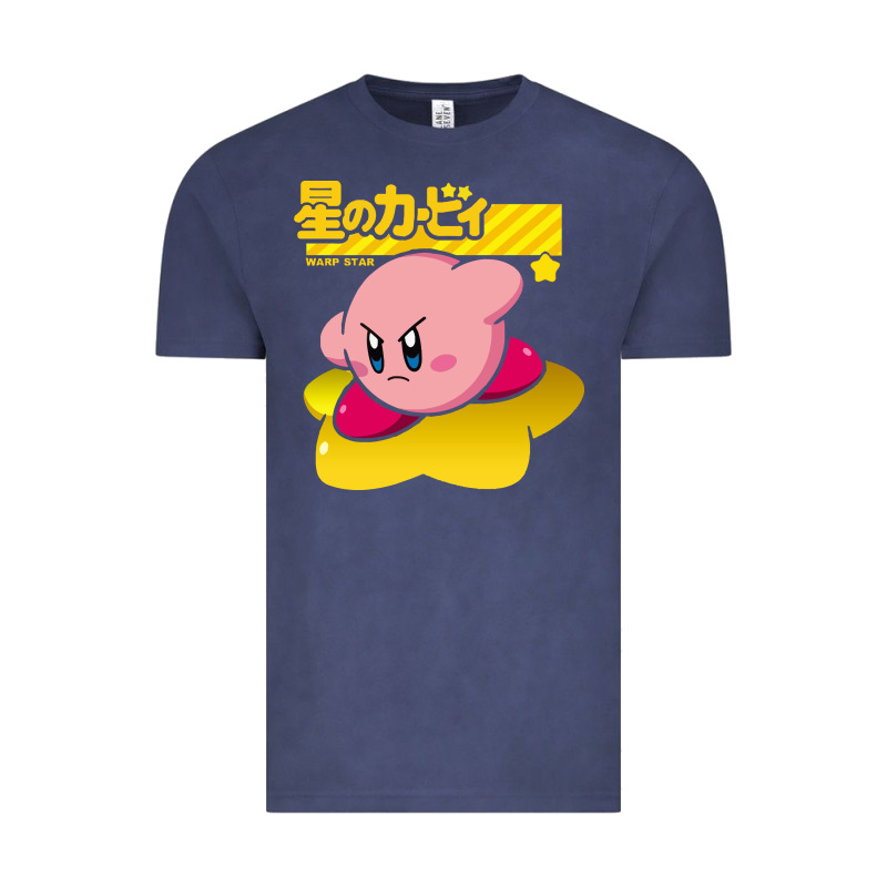 Kirby Men's Pink Vintage Tee by FloraArt | Teevron