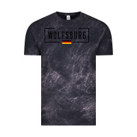 Cloud Black wolfsburg deutschland germany german flag Vintage Tee - FloraArt