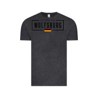 Vintage Black wolfsburg deutschland germany german flag Vintage Tee - FloraArt