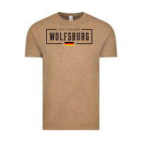 Vintage Coffee wolfsburg deutschland germany german flag Vintage Tee - FloraArt