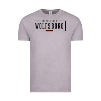 Vintage Zinc wolfsburg deutschland germany german flag Vintage Tee - FloraArt