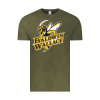 Vintage Olive Baldwin wallace university yellowjackets Vintage Tee - FloraArt