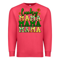 Cardinal lucky mama mama mama  St. Patrick's Premium Sweatshirt - LillyAllenDesigns