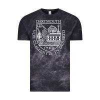 Cloud Black dartmouth newspaper Vintage Tee - FloraArt