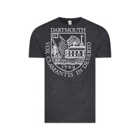 Vintage Black dartmouth newspaper Vintage Tee - FloraArt