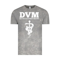 Cloud Rock Doctor of Veterinary Medicine DVM Veterinarian Vet Tech Vintage Tee - FloraArt
