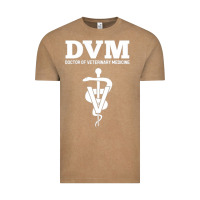 Vintage Coffee Doctor of Veterinary Medicine DVM Veterinarian Vet Tech Vintage Tee - FloraArt