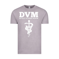 Vintage Zinc Doctor of Veterinary Medicine DVM Veterinarian Vet Tech Vintage Tee - FloraArt
