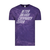Cloud Purple Better Oblivion Community Center Vintage Tee - FloraArt