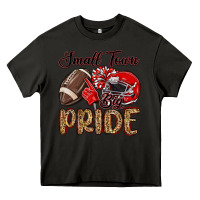 Asphalt small town big pride red Heavy Core Tee - MaliasSmallBusiness