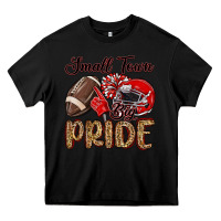 Black small town big pride red Heavy Core Tee - MaliasSmallBusiness