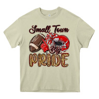 Mossy small town big pride red Heavy Core Tee - MaliasSmallBusiness