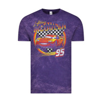 Cloud Purple cars lightning mcqueen Vintage Tee - FloraArt