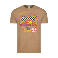 Vintage Coffee cars lightning mcqueen Vintage Tee - FloraArt