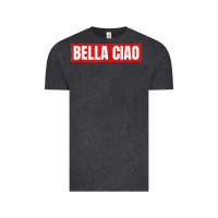 Vintage Black bella ciao tshirt for casa song lovers  men women tshirt t shirt Vintage Tee - FloraArt