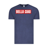 Vintage Denim bella ciao tshirt for casa song lovers  men women tshirt t shirt Vintage Tee - FloraArt