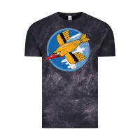 Cloud Black Ww2 91St Bomb Squadron Flying Fortress Soaring Bird Patch Vintage Tee - FloraArt