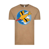 Vintage Coffee Ww2 91St Bomb Squadron Flying Fortress Soaring Bird Patch Vintage Tee - FloraArt