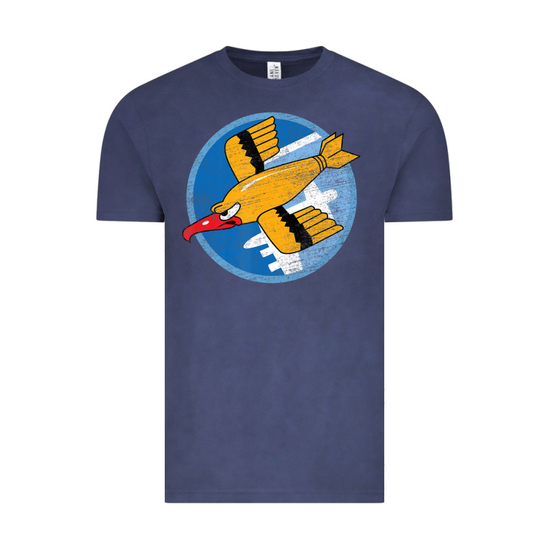 Ww2 91st Bomb Squadron Flying Fortress Soaring Bird Patch Vintage Tee by FloraArt | Teevron