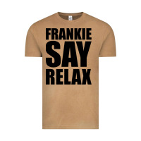 Vintage Camel Frankie Say Relax Essential Vintage Tee - FloraArt