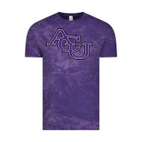 Cloud Purple ACU ABILENE CHRISTIAN UNIVERSITY Vintage Tee - FloraArt