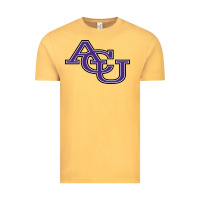 Vintage Mustard ACU ABILENE CHRISTIAN UNIVERSITY Vintage Tee - FloraArt