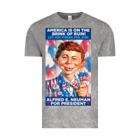 Cloud Rock alfred e. neuman for president Vintage Tee - FloraArt