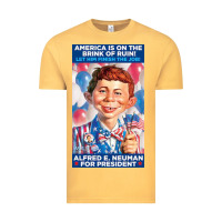 Vintage Mustard alfred e. neuman for president Vintage Tee - FloraArt