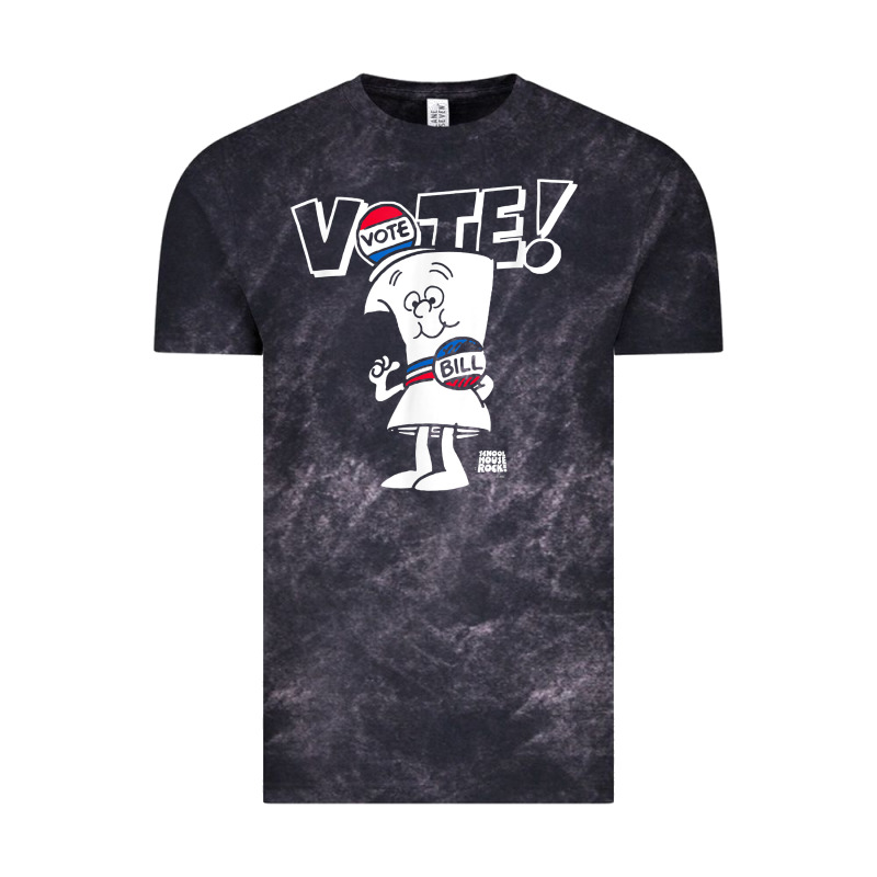 Schoolhouse Rock Vote With Bill With White Type T Shirt Vintage Tee by FloraArt | Teevron