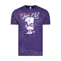 Cloud Purple schoolhouse rock vote with bill with white type t shirt Vintage Tee - FloraArt