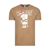 Vintage Coffee schoolhouse rock vote with bill with white type t shirt Vintage Tee - FloraArt