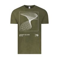 Vintage Olive Cabaret Voltaire Minimal Style Graphic Artwork Design gift Vintage Tee - FloraArt