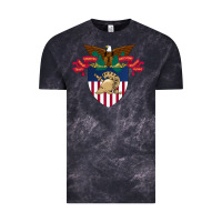 Cloud Black United States, Military Academy Vintage Tee - FloraArt