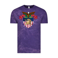 Cloud Purple United States, Military Academy Vintage Tee - FloraArt