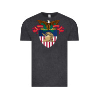 Vintage Black United States, Military Academy Vintage Tee - FloraArt
