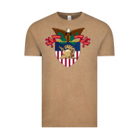 Vintage Coffee United States, Military Academy Vintage Tee - FloraArt