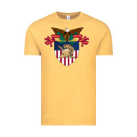Vintage Mustard United States, Military Academy Vintage Tee - FloraArt