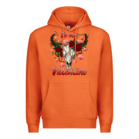 Carrot be my valentine bull skull Premium Hoodie - RanaPortraitStore