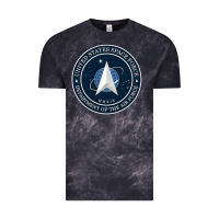 Cloud Black Official United States Space Force USSF Military Patch Vintage Tee - FloraArt