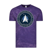 Cloud Purple Official United States Space Force USSF Military Patch Vintage Tee - FloraArt