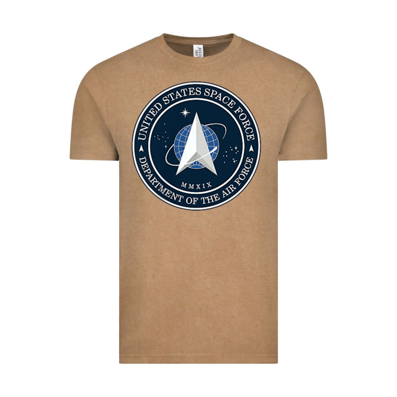 Official United States Space Force Ussf Military Patch Vintage Tee by FloraArt | Teevron
