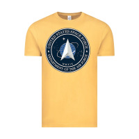 Vintage Mustard Official United States Space Force USSF Military Patch Vintage Tee - FloraArt