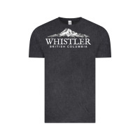 Vintage Black whistler british columbia shirt long sleeve, mountain tee Vintage Tee - FloraArt
