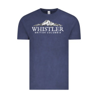 Vintage Denim whistler british columbia shirt long sleeve, mountain tee Vintage Tee - FloraArt